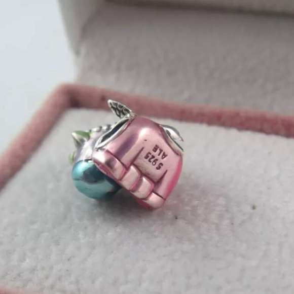 PANDORA Bruno Rainbow Unicorn Charm - Picture 4 of 4
